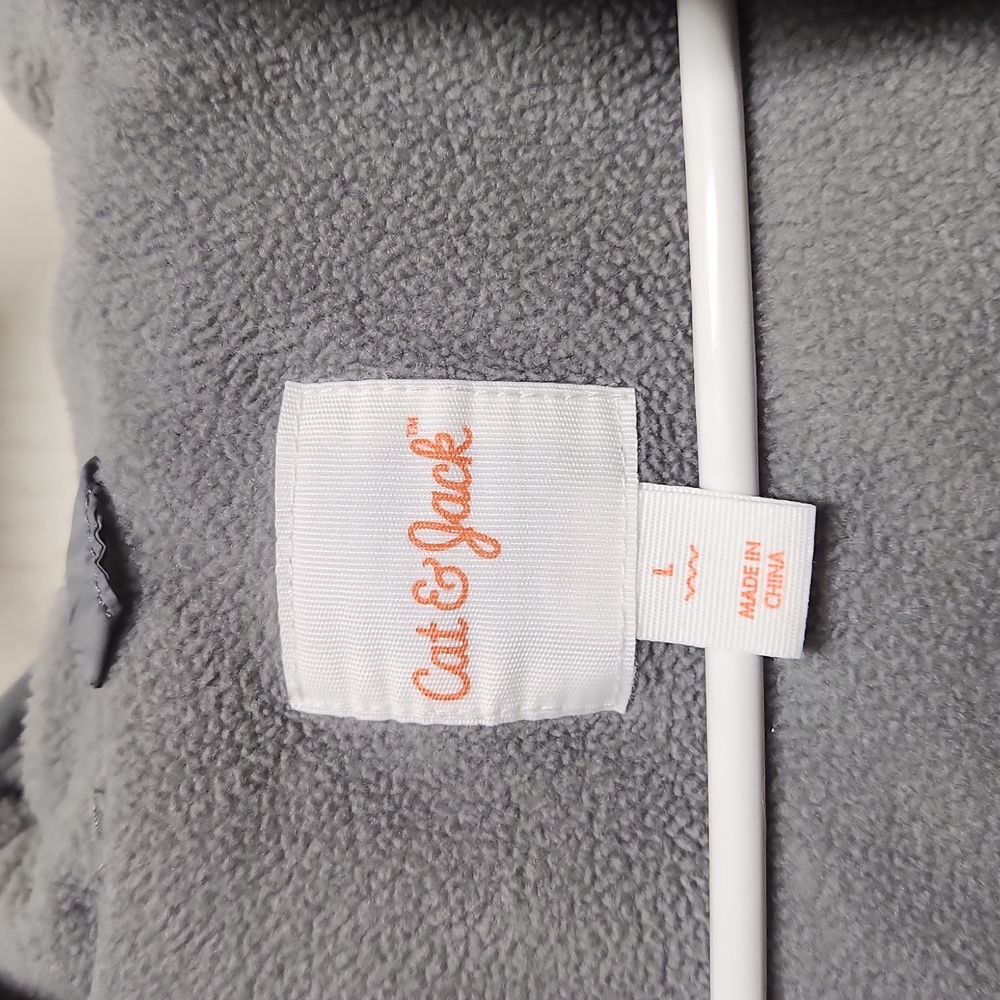 Youth L Cat and Jack hooded puffer - Picture 11 of 12
